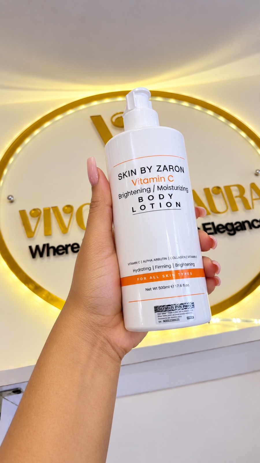 Skin by zaron vitamin c lotion