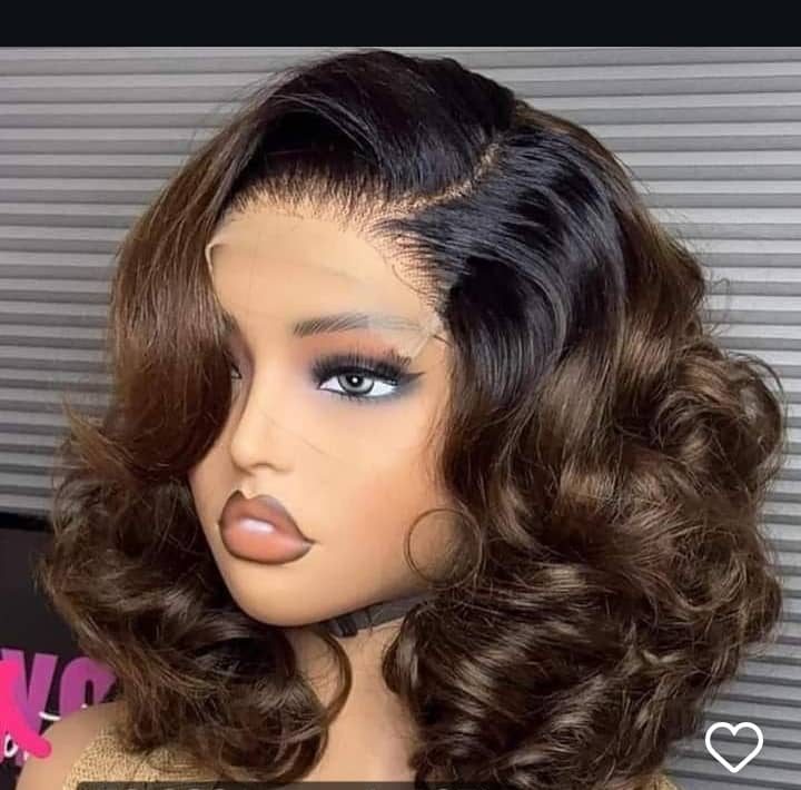 14" AB 5*5 flip bounce wig