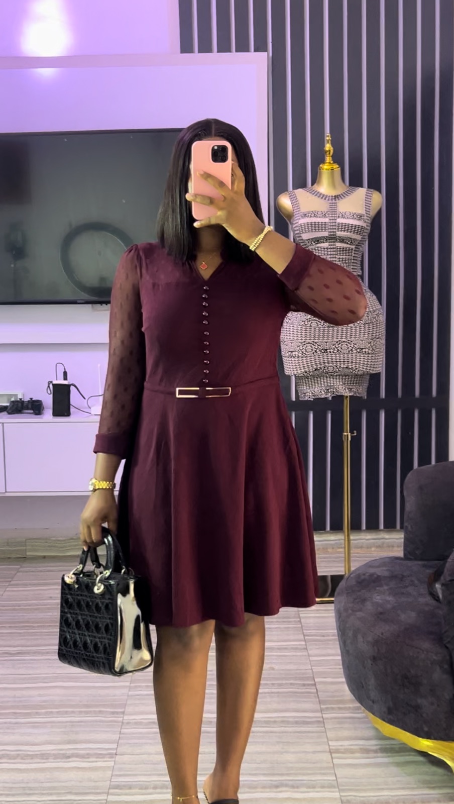 Cute simple cooperate dress
