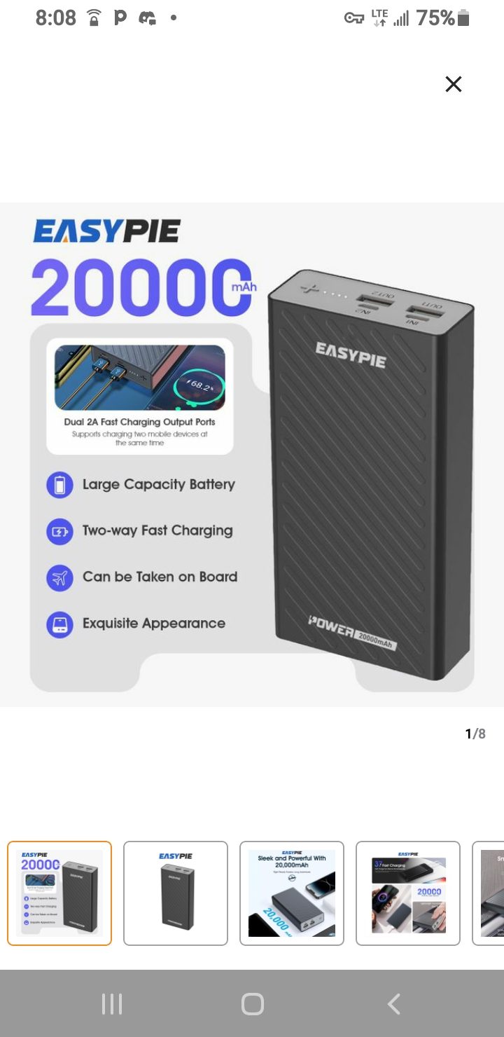 EASYPIE 20000mAh