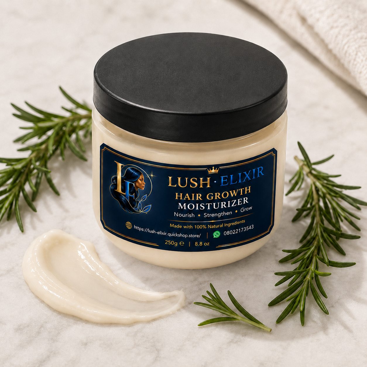 Lush Hair Growth Moisturizer