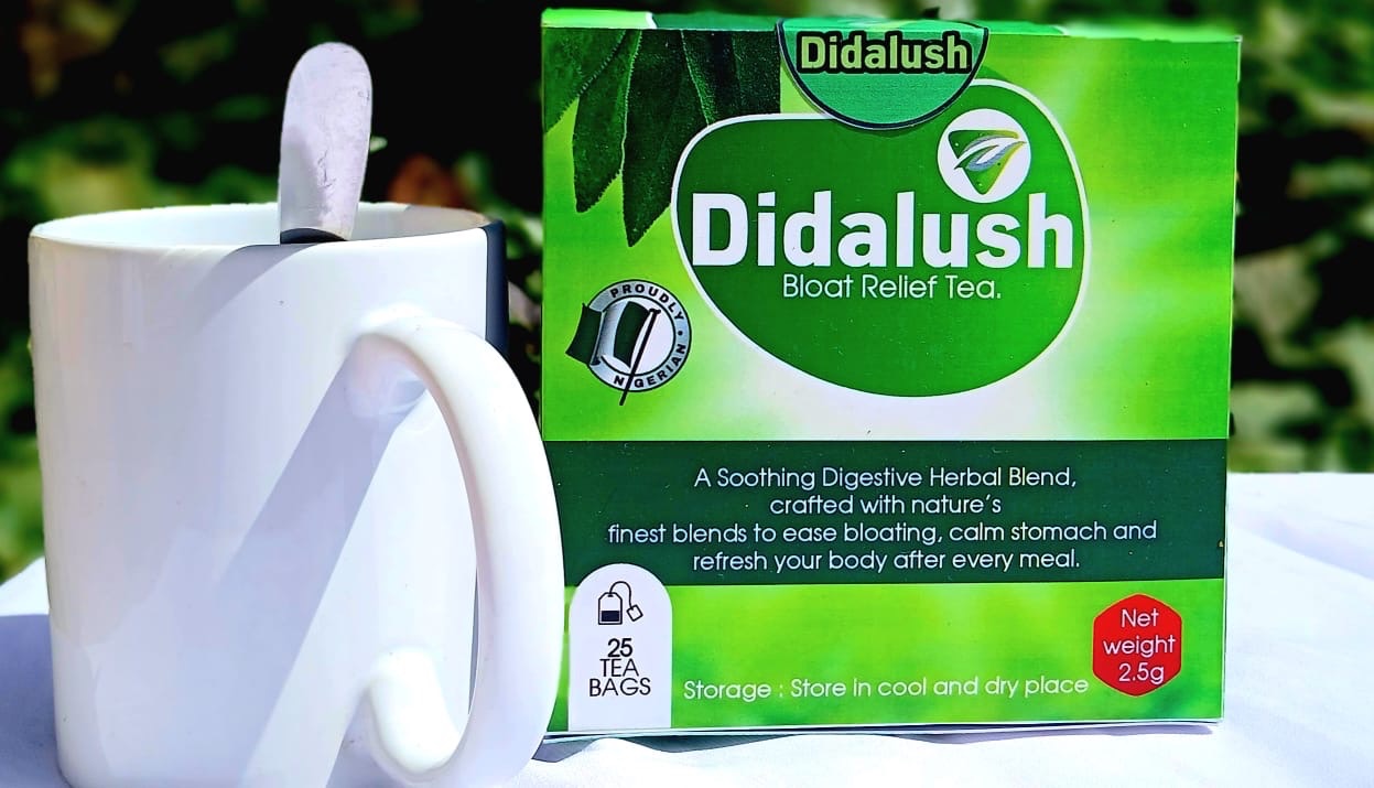 Bloat relief tea