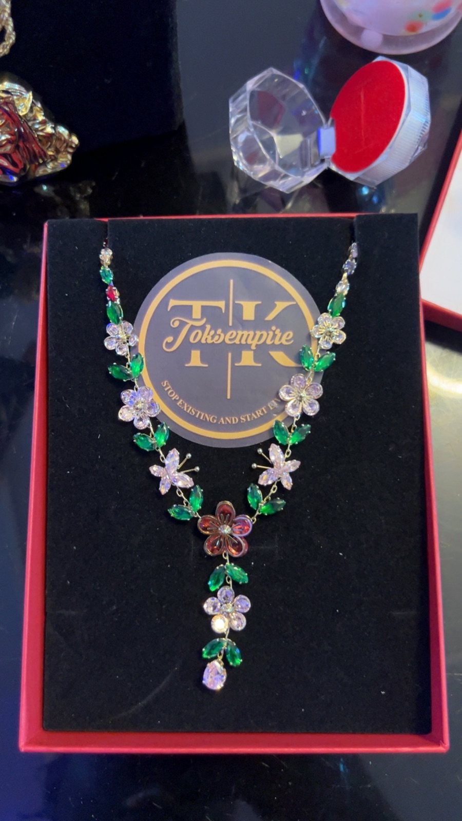 Luxury bridal necklace