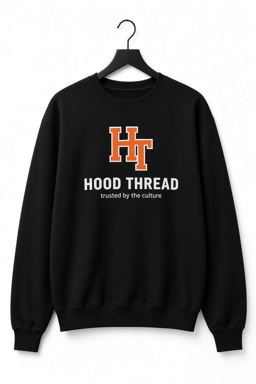 Hood thread Crewneck Sweatshirt