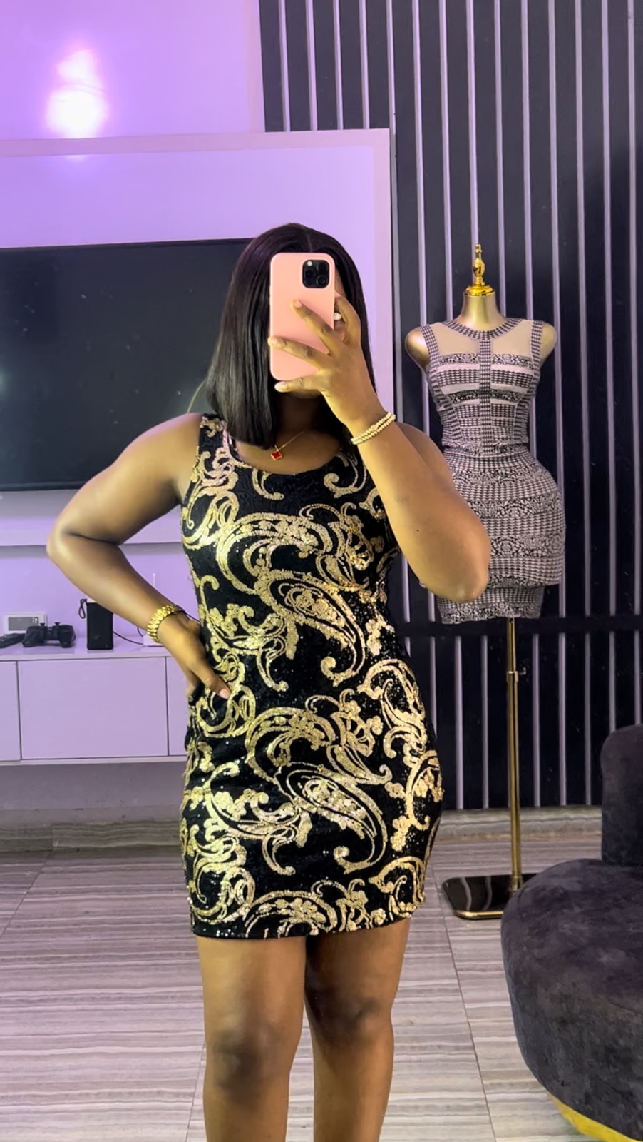 Sequence dress