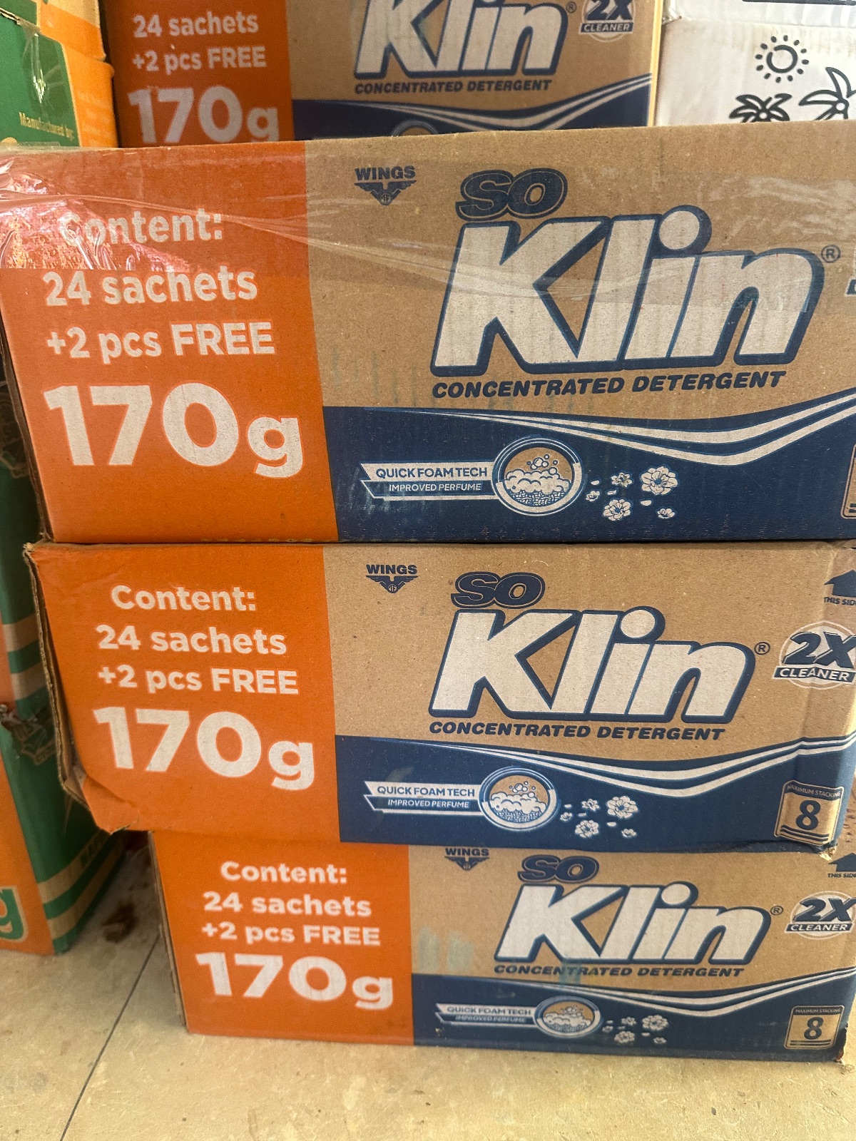 So KLIN concentrated detergent 170g