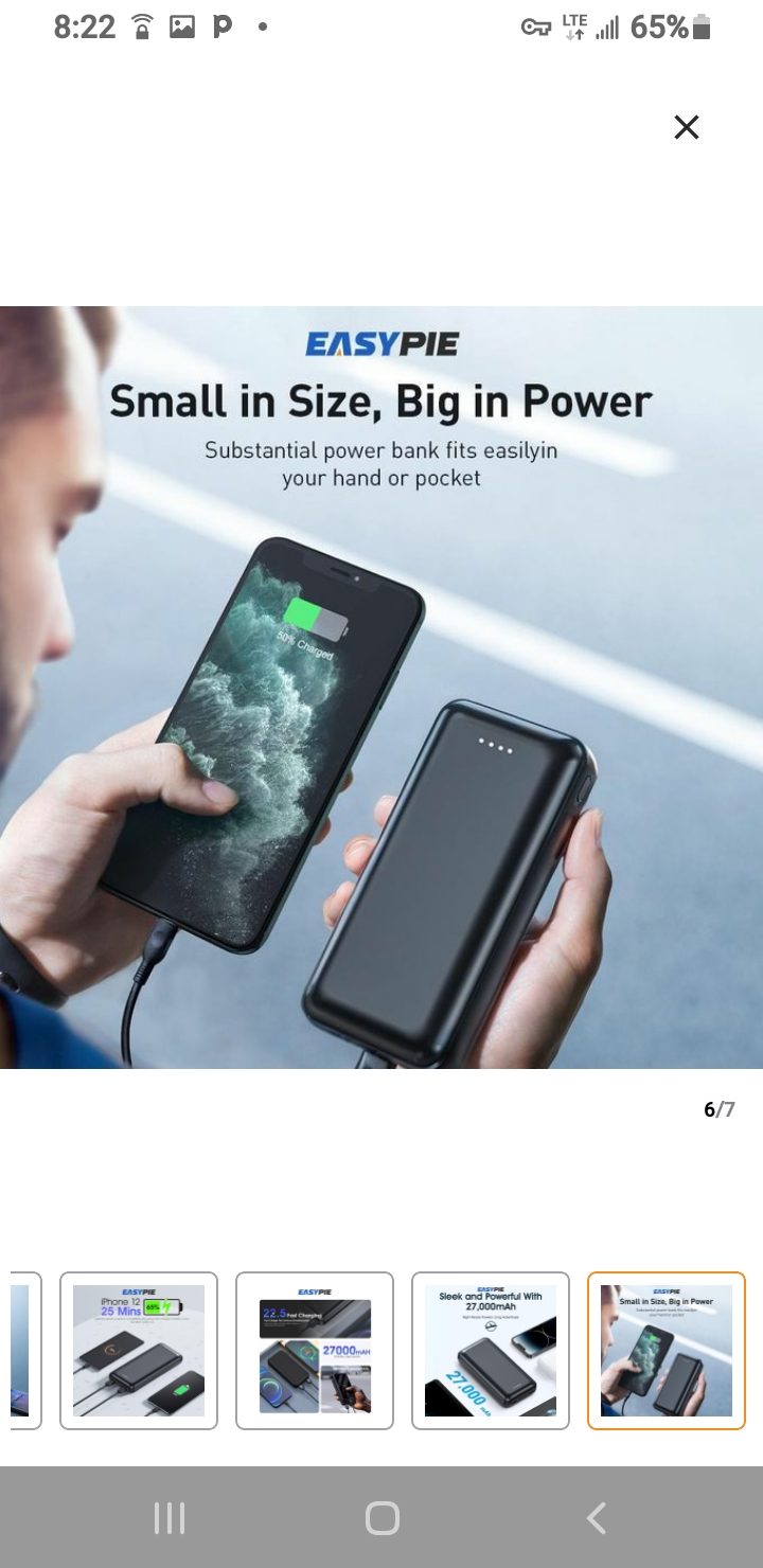 EASYPIE 27000MAh