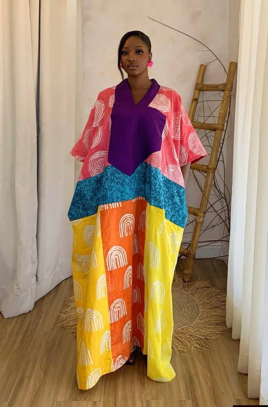 Multicolor Bubu dress