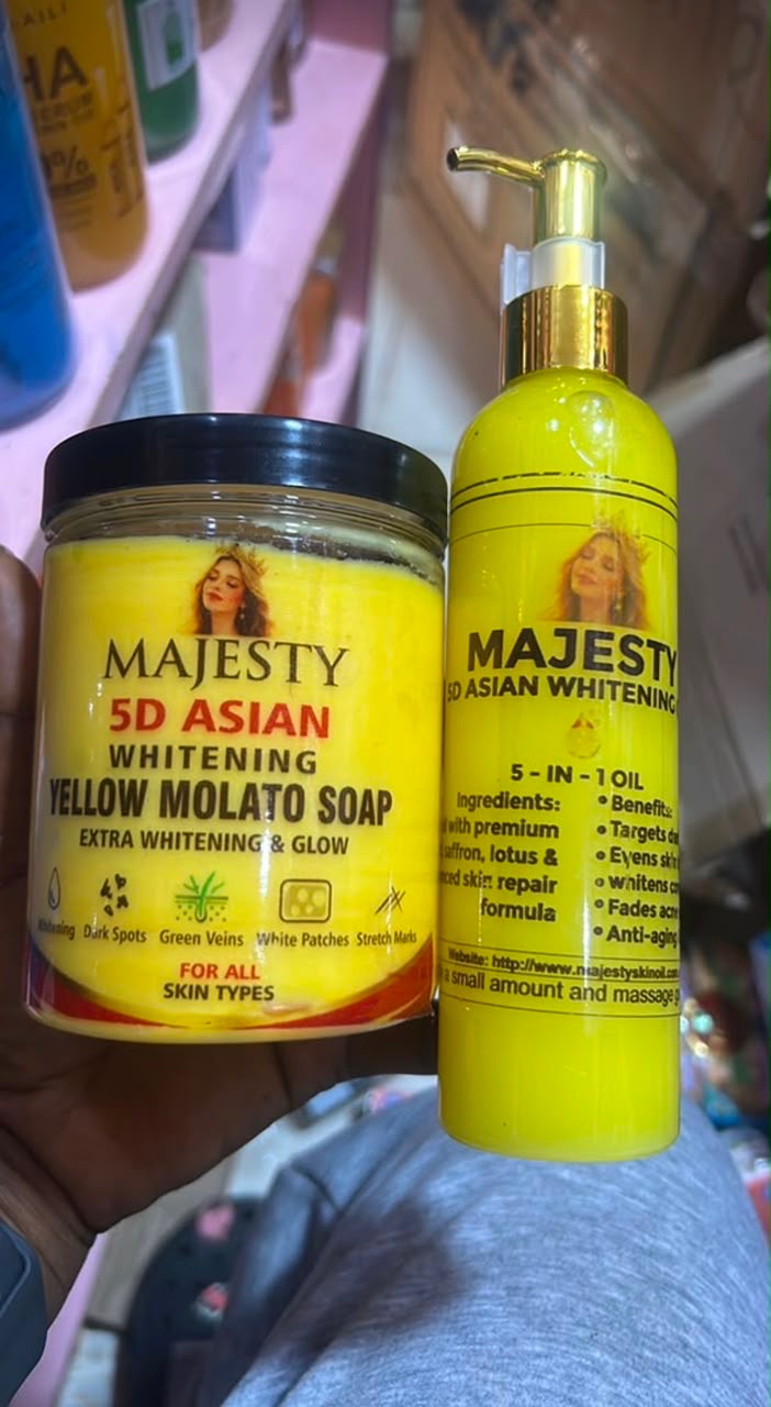 Majesty 5D Asian Molato Soap