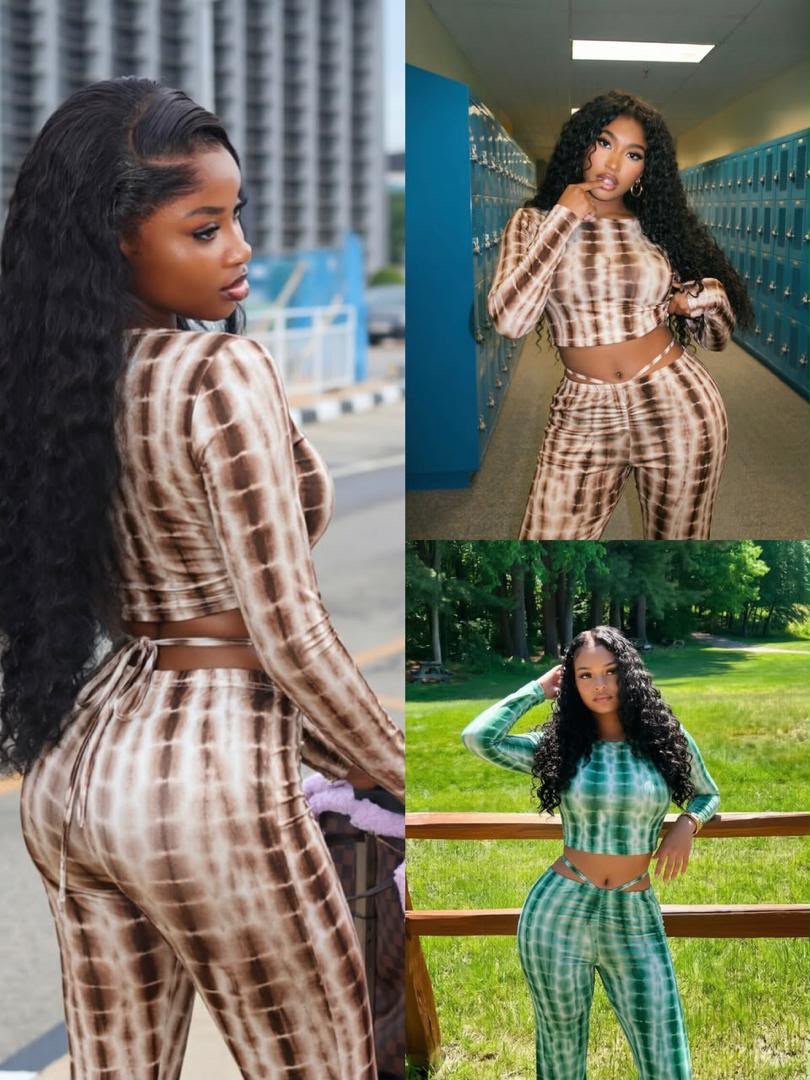 Female Up and Down Clothes