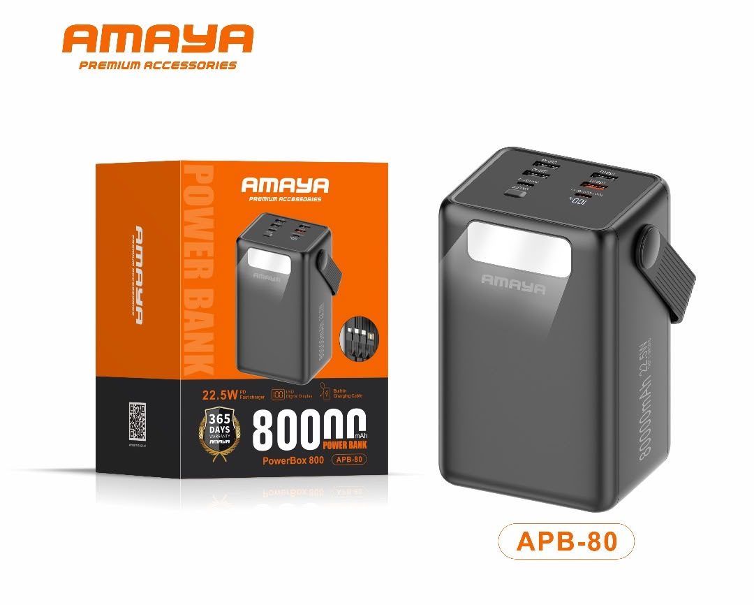 Amaya 80,000 mAh  powerbank