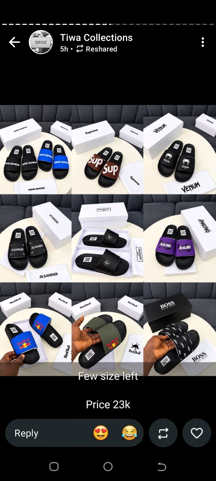 Men's Slides