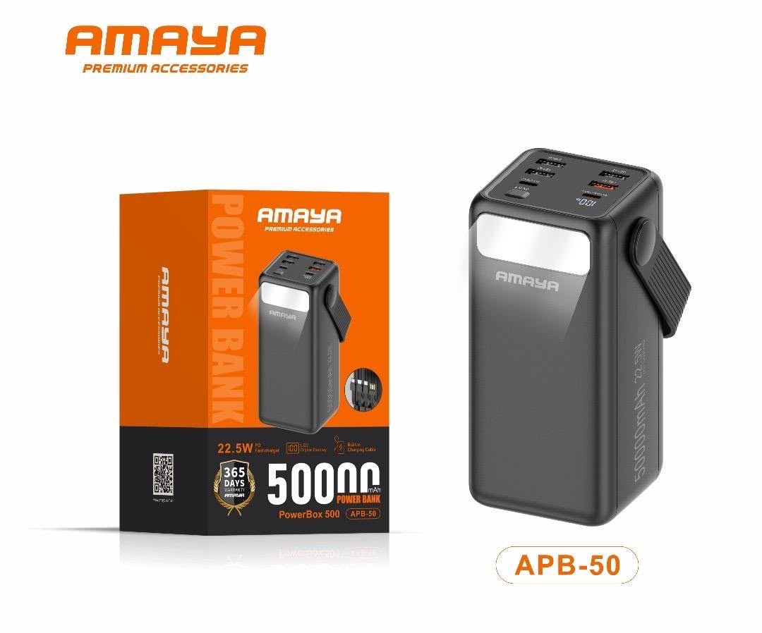 Amaya. 50000mah  powerbank