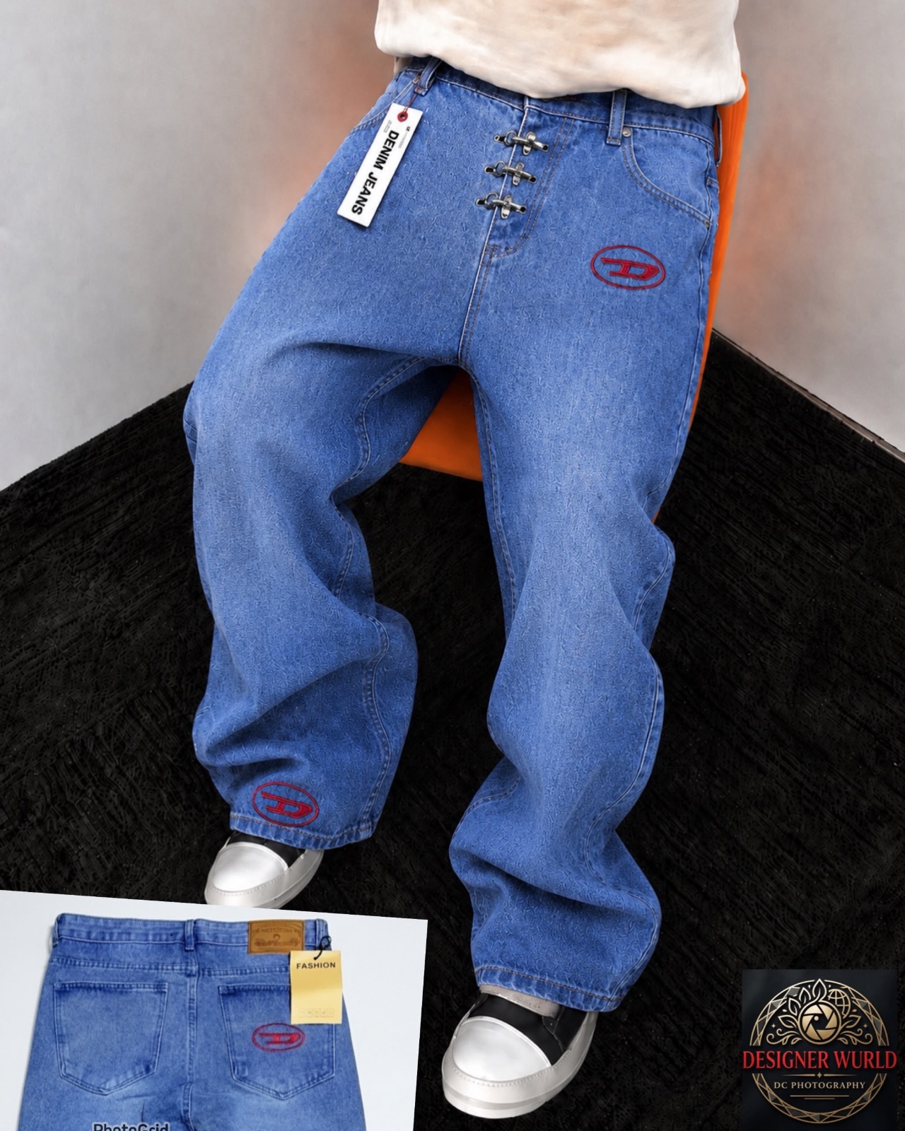 Men’s update baggy jeans