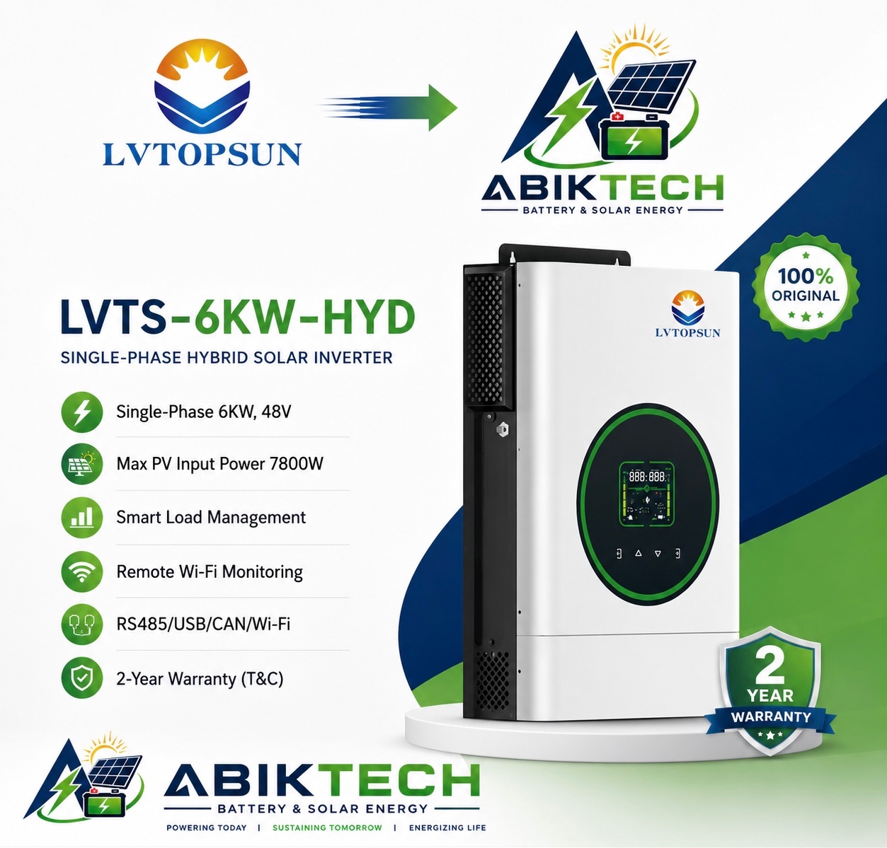 LVTS-6KW-48V-HYD
